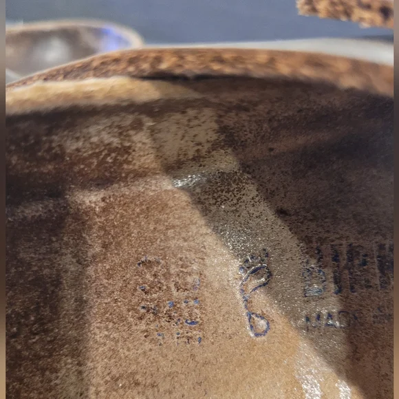 SOLD — SOLD — SOLD—-RoseGold/MetallicCopper BIRKENSTOCK Arizona Soft Footbed,38R - Picture 11 of 12